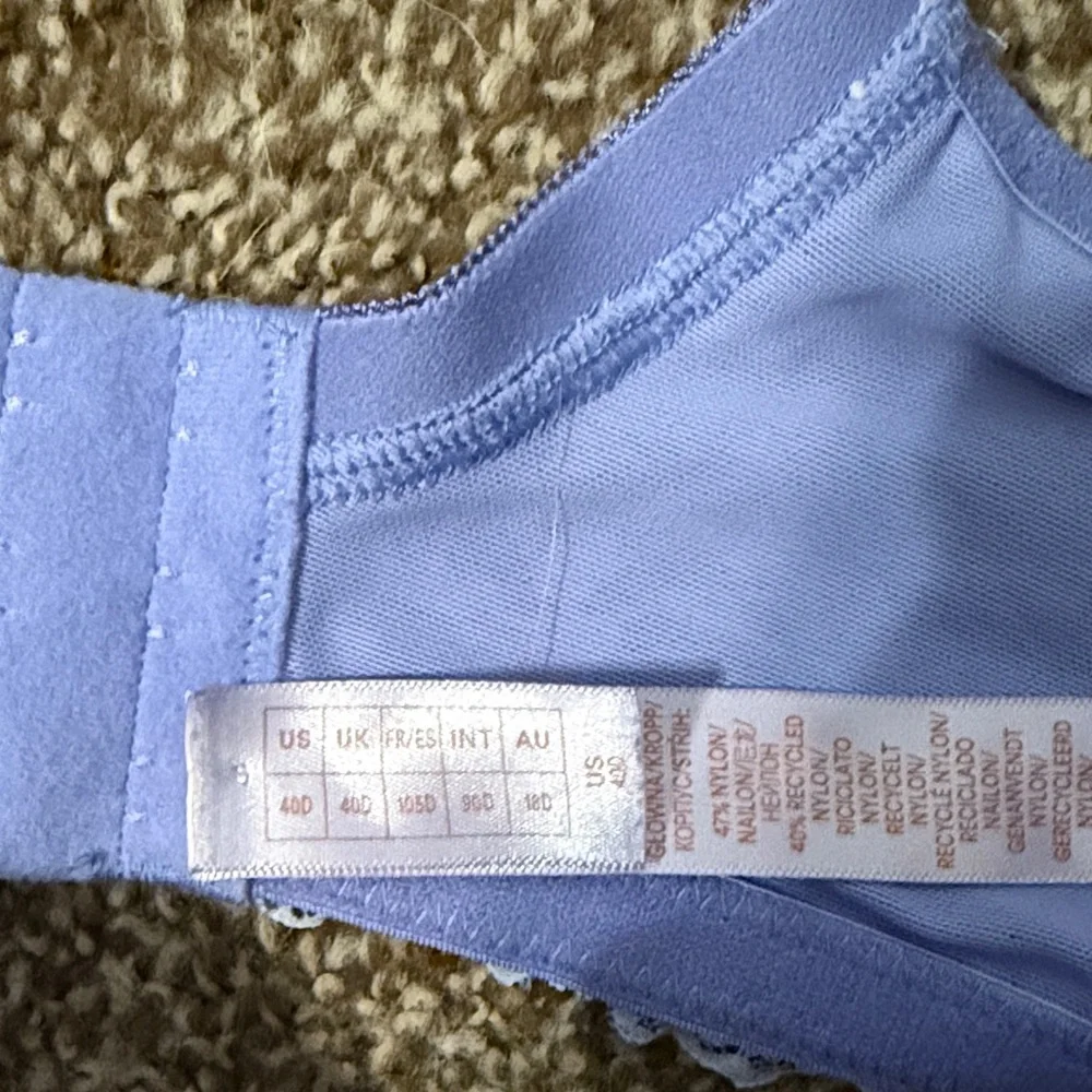 Savage x Fenty Purple Lace Bra - Picture 3 of 5